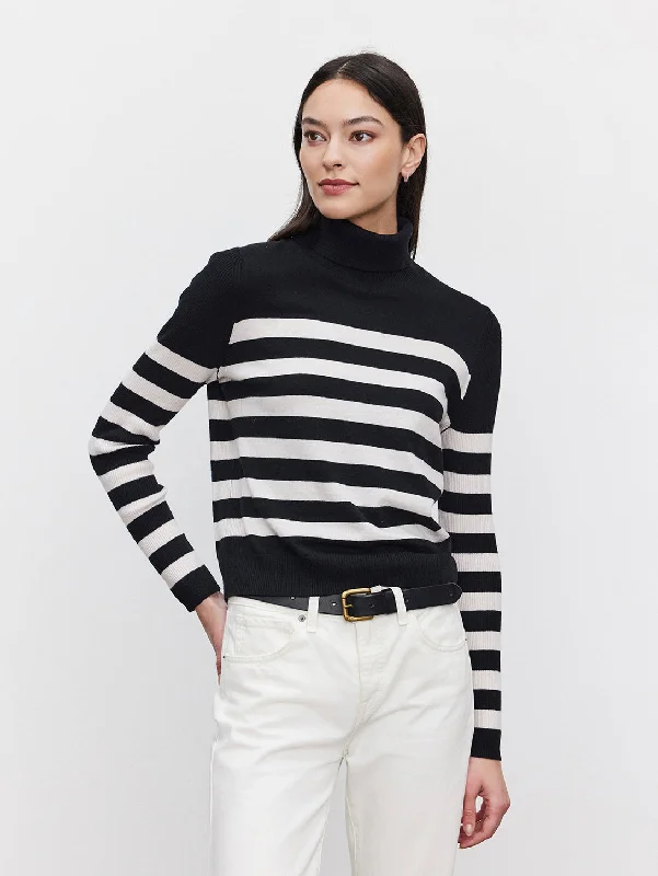 Today’s Special Korie Cashmere Turtleneck - Black Chalk