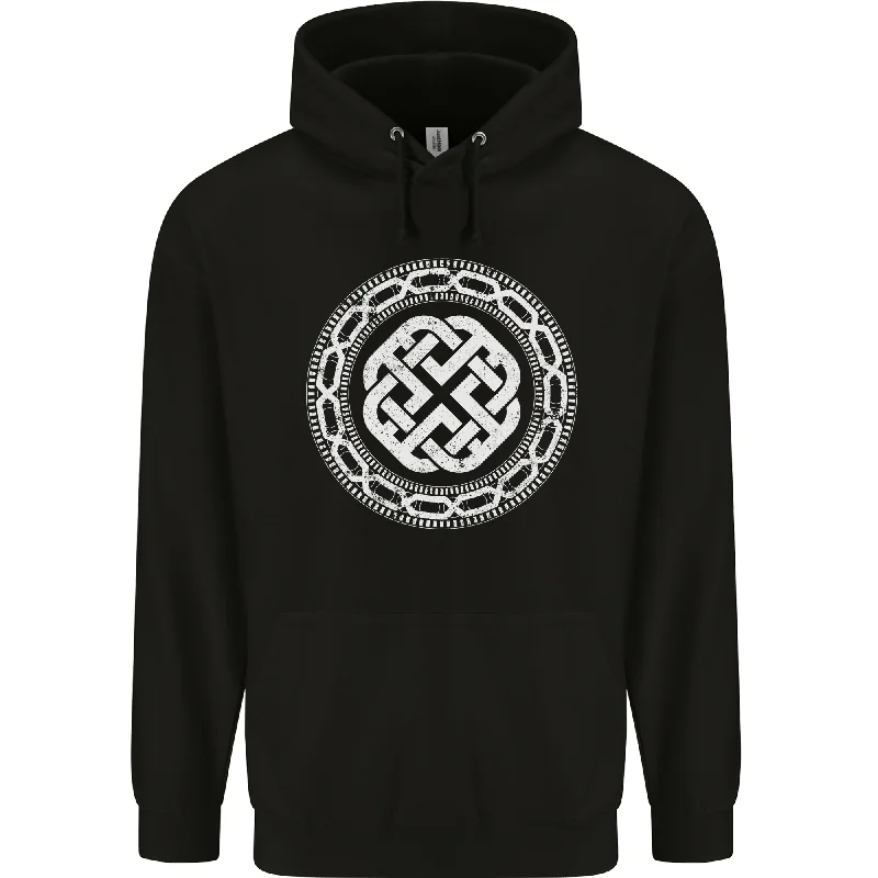 Price Smash Viking Symbol Norse Mythology White Gym Mens 80% Cotton Hoodie