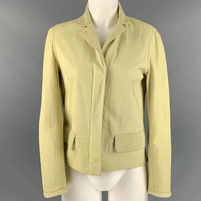 Friends and Family Sale NO BRAND Size S Yellow Suede Reversible Jacket Blazer