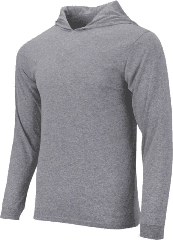 Buy More, Save More Paragon 220 Adult Long Sleeve Performance Hood - Heather Gray