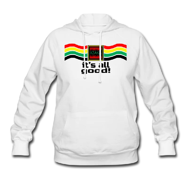 Savings Galore XZAKA Women "It's All Good" Motivational Hoodie - W1300