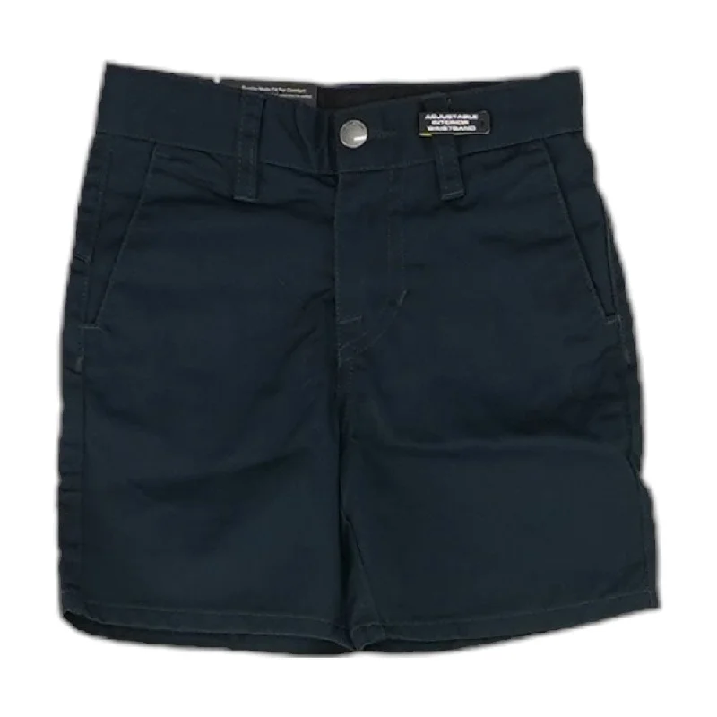 Price Reduction Navy Solid Chino Shorts