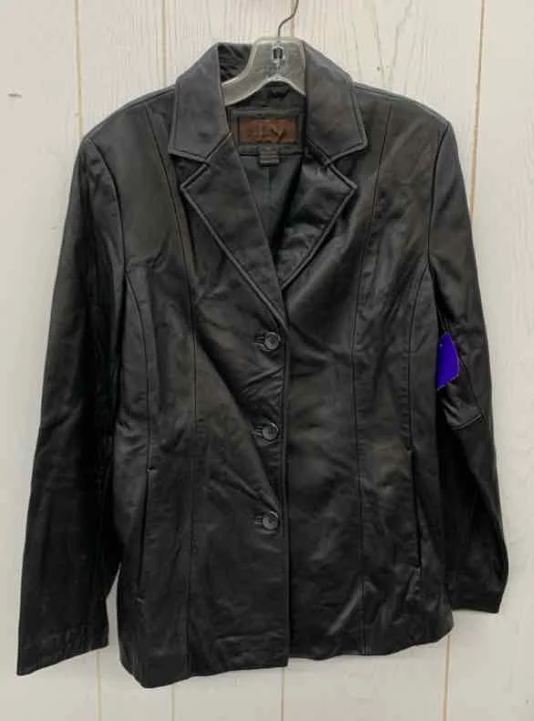 Price Rollback Siena Black Womens Size 10 Jacket (Outdoor)