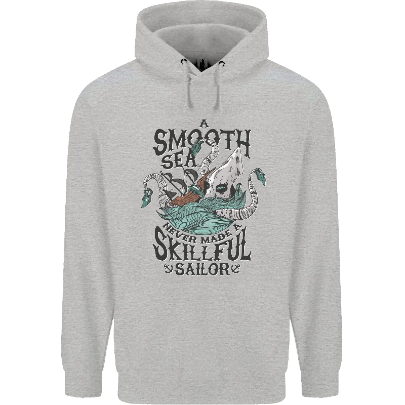 Amazing Deals Skilful Sailor Kraken Sailor Mens 80% Cotton Hoodie