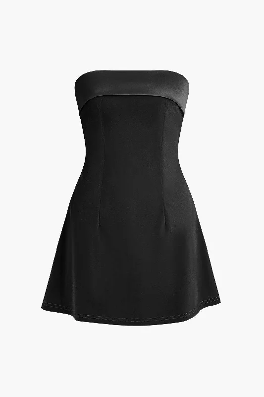 Low Prices Strapless Mini Dress