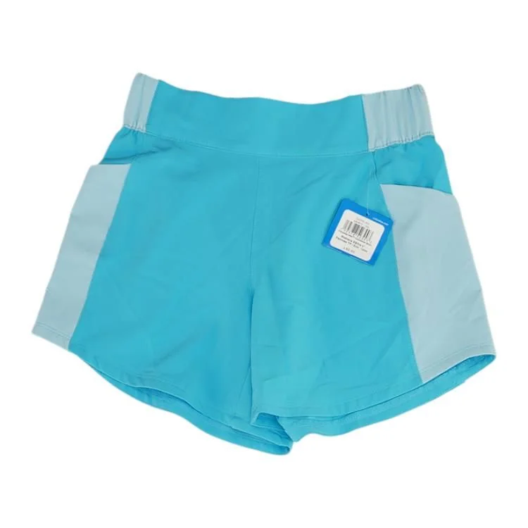 Savings Galore Blue Color Block Active Shorts