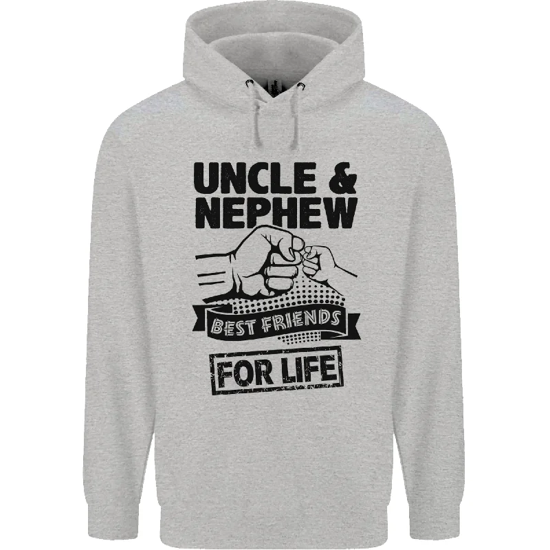 Super Sale Uncle & Nephew Best Friends Uncles Day Mens 80% Cotton Hoodie