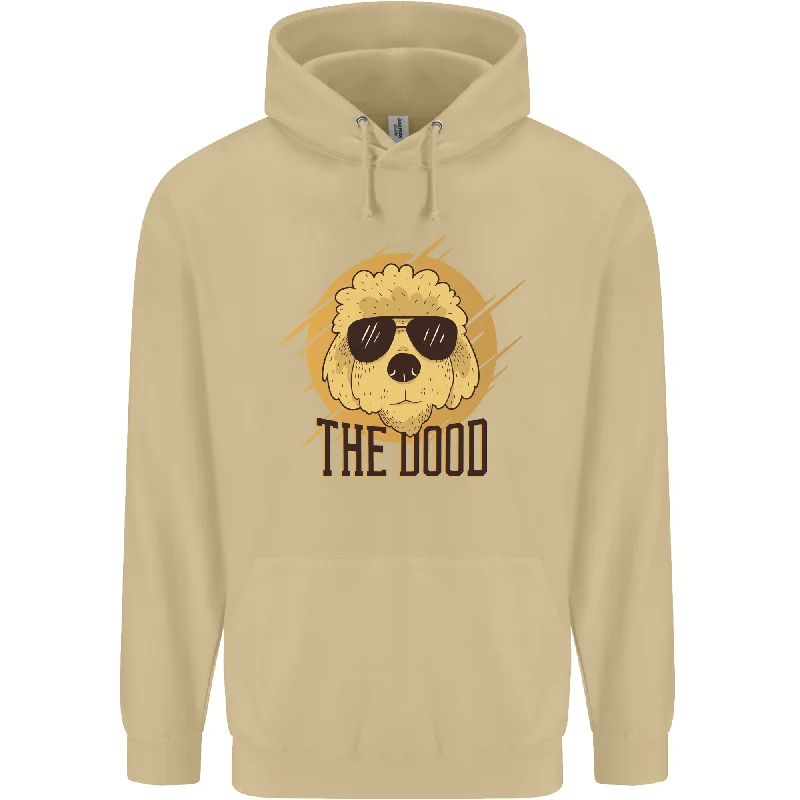Inventory Reduction The Dood Funny Labradoodle Dog Mens 80% Cotton Hoodie