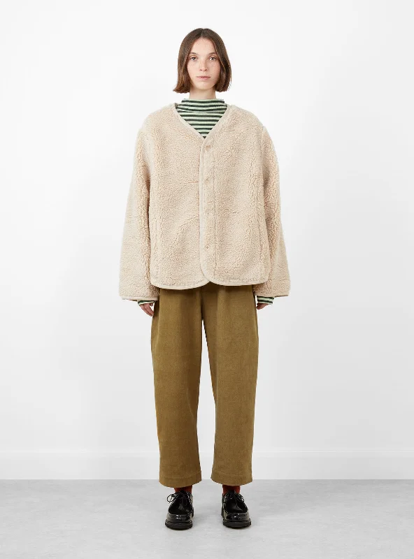 Bonus Savings Curly Jacket Beige