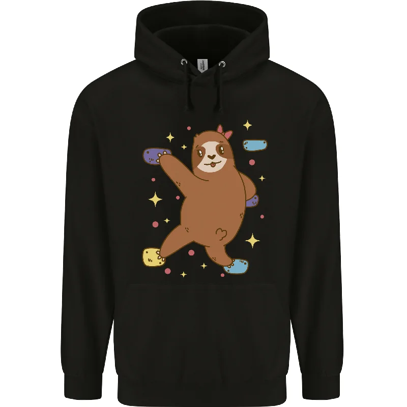 Deal Explosion Rock Climbing Sloth Climber Mens 80% Cotton Hoodie