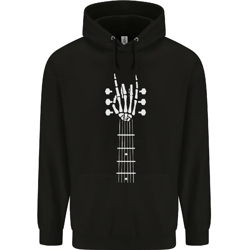 Bargain Bin Rock & Roll Guitar Hand Guitarist Electric Mens 80% Cotton Hoodie