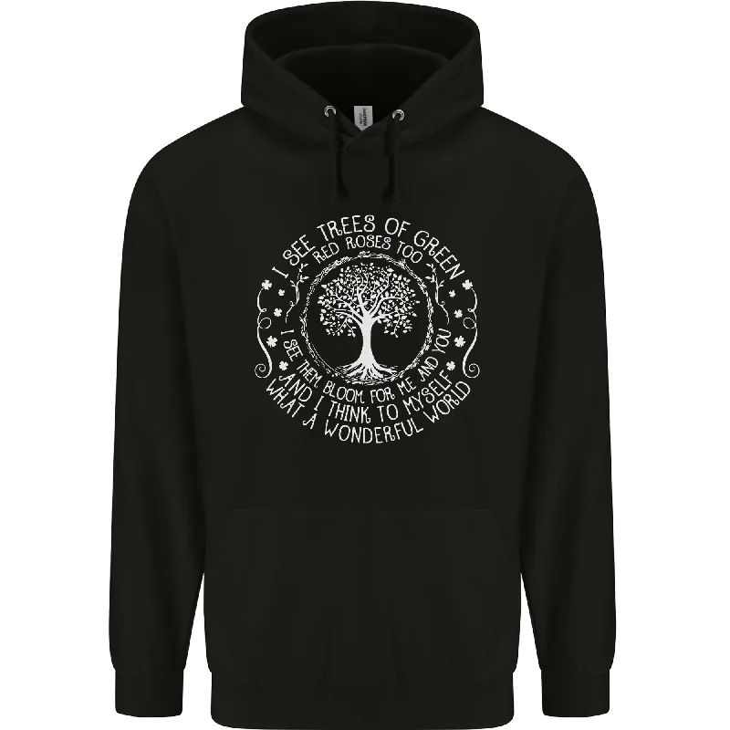 Grand Opening Sale Trees Of Green Mens 80% Cotton Hoodie