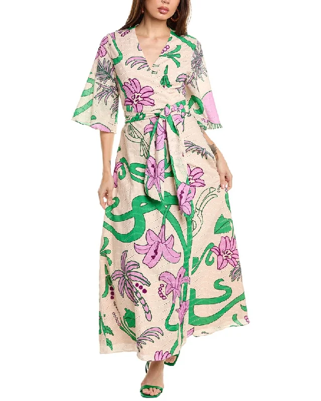 Bargain Prices JUAN DE DIOS Teresa Wrap Dress