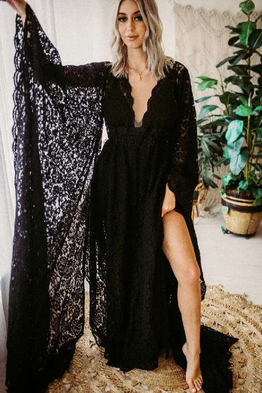 Exclusive Preview Black Soar Dress