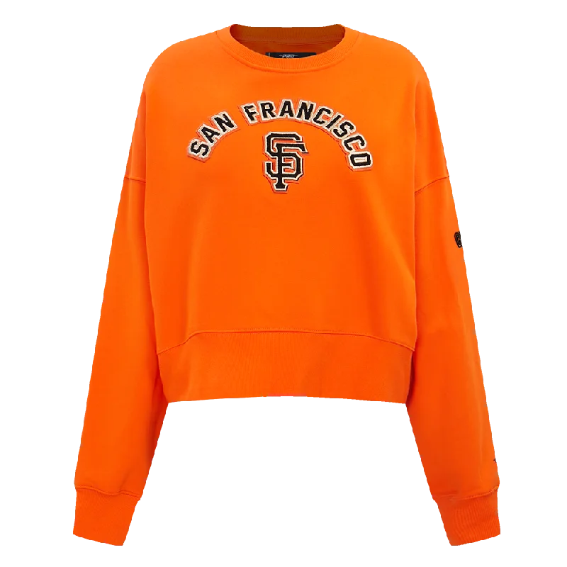Deal of the Week SUDADERA DE CUELLO REDONDO MLB SAN FRANCISCO GIANTS CLASSIC ESSENTIALS PARA MUJER