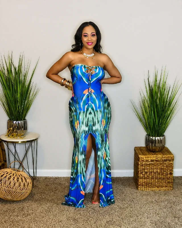 Inventory Reduction Work of Art Maxi Dress