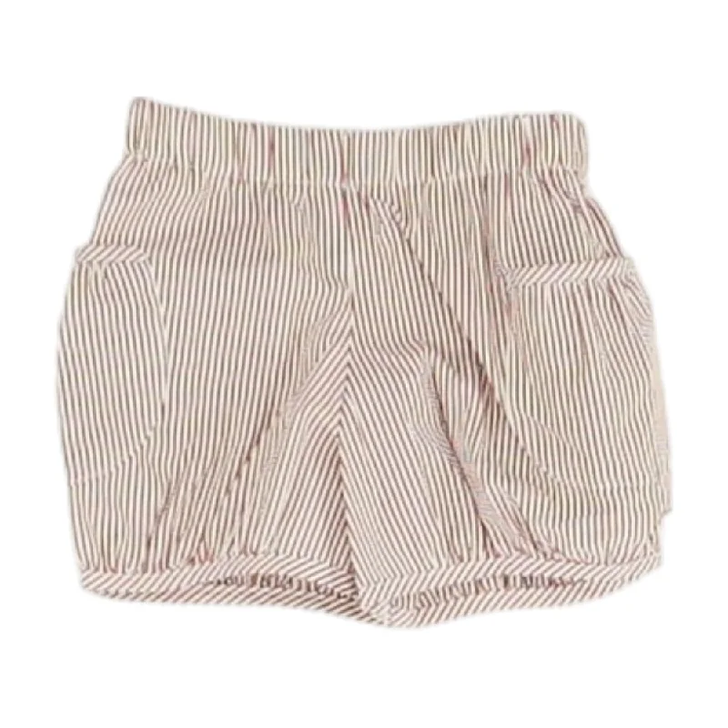 Price Blitz Red Striped Shorts