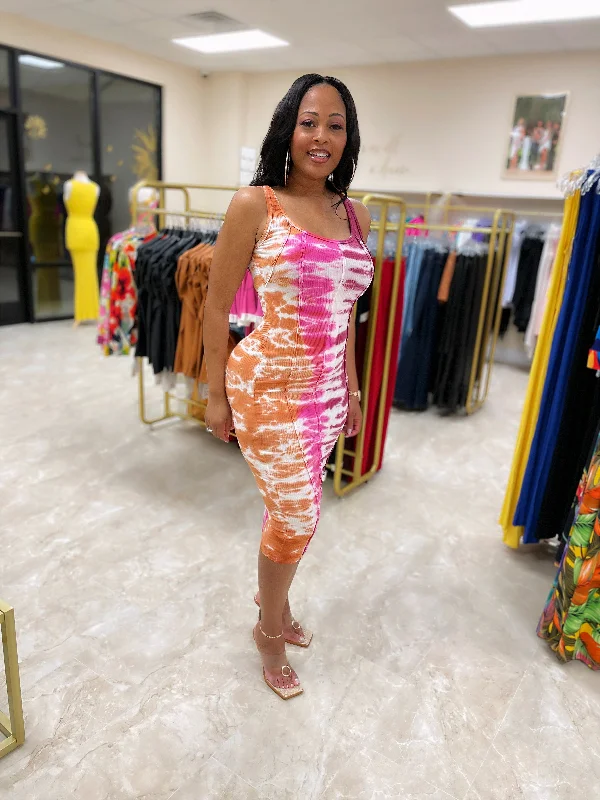 New Markdowns Tye Dye Dress