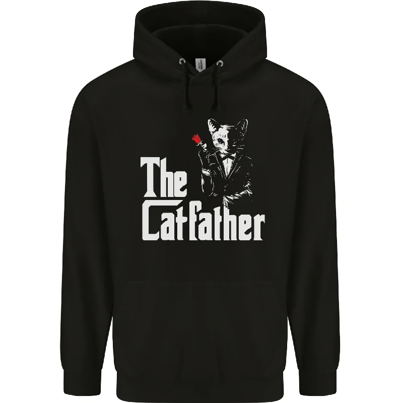 Seasonal Clearance The Cat Father Parody Kitten Lover Animal Mens Hoodie
