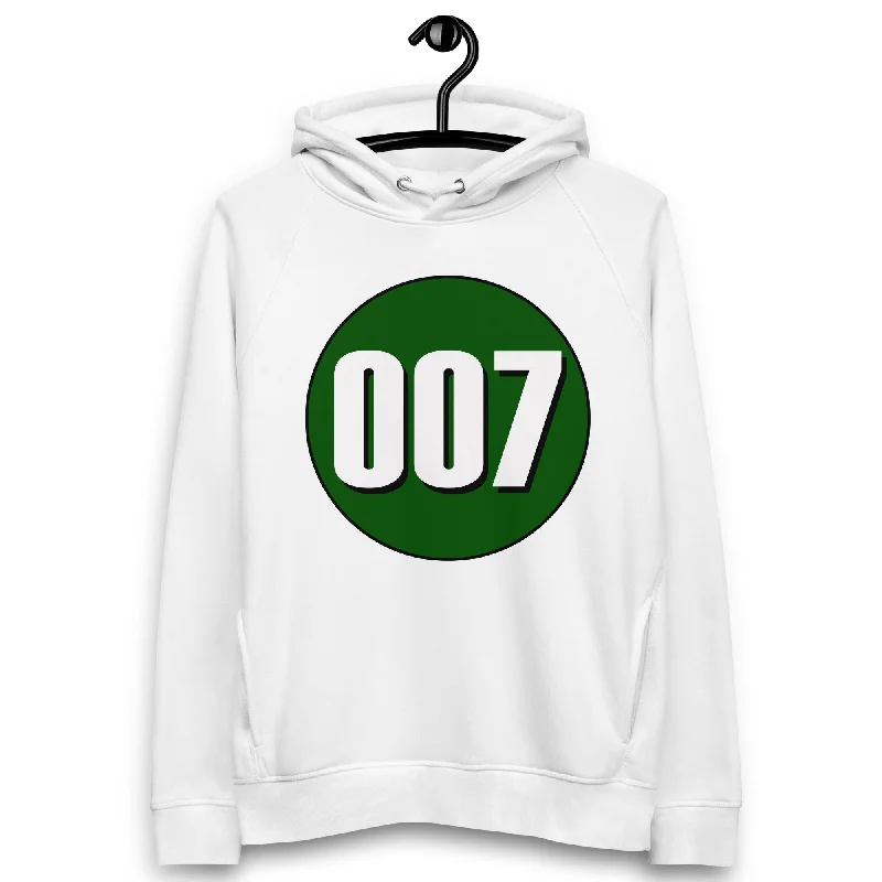 Big Discounts Unisex pullover hoodie: White on Hunter Green 007