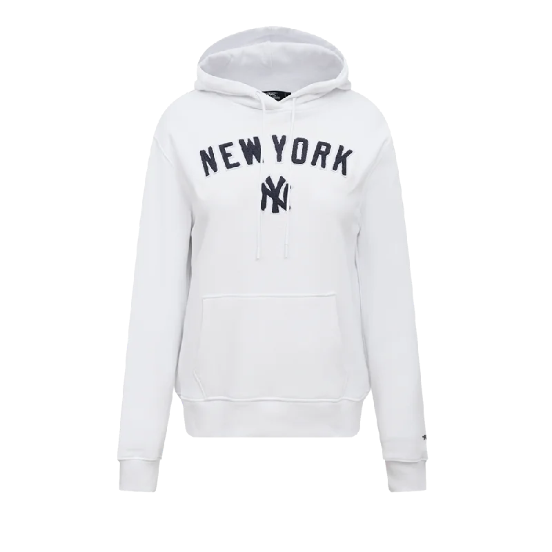 Customer Appreciation Sale SUDADERA CON GORRO MLB NEW YORK YANKEES CLASSIC ESSENTIALS PARA MUJER