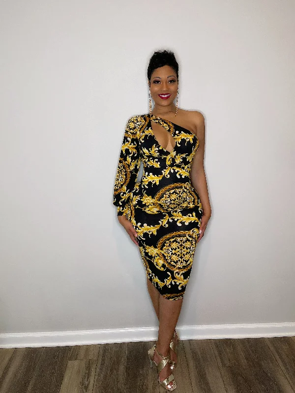 Weekend Special Surprise Her Dress Black