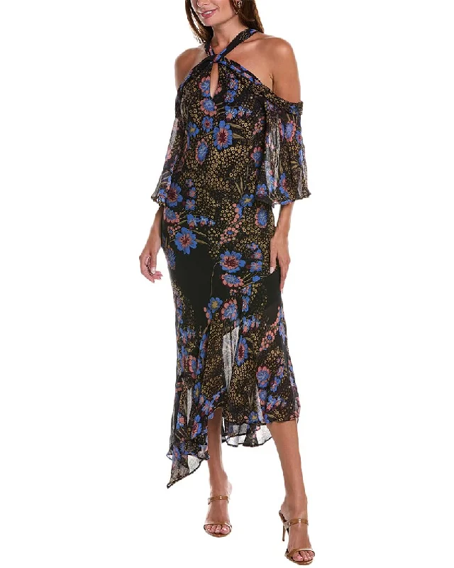 Instant Discount Etro Valiha Silk Midi Dress
