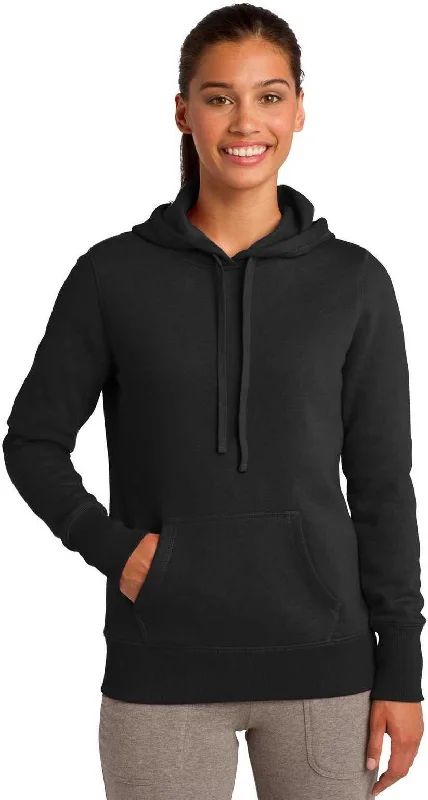 Lowest Price Sport-Tek LST254 Ladies Pullover Hooded Sweatshirt - Black