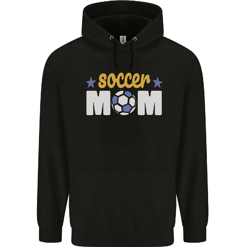 Today Only Soccer Mum Mom Mens 80% Cotton Hoodie