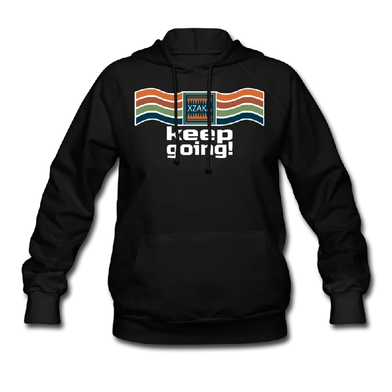 Amazing Deals XZAKA Women "Keep Going" Motivational Hoodie - W1299