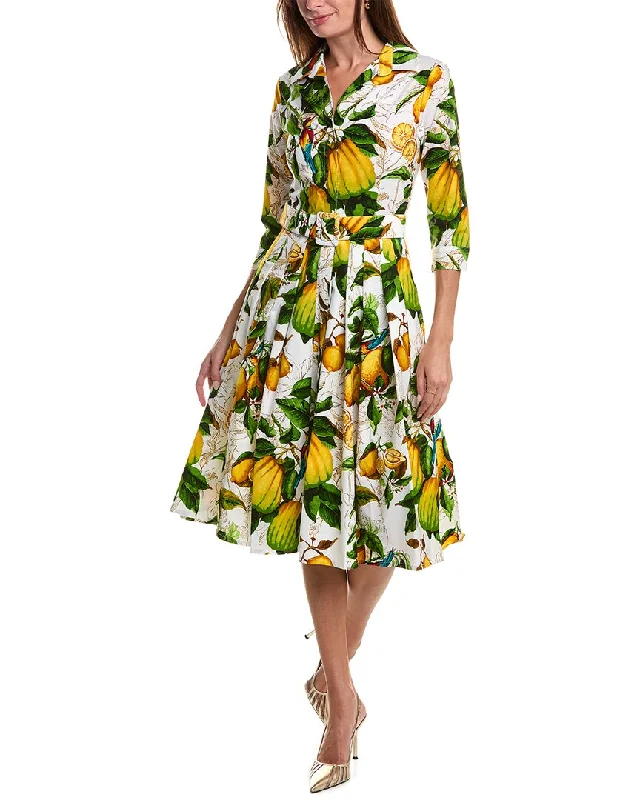 Instant Savings Samantha Sung Audrey Shirtdress