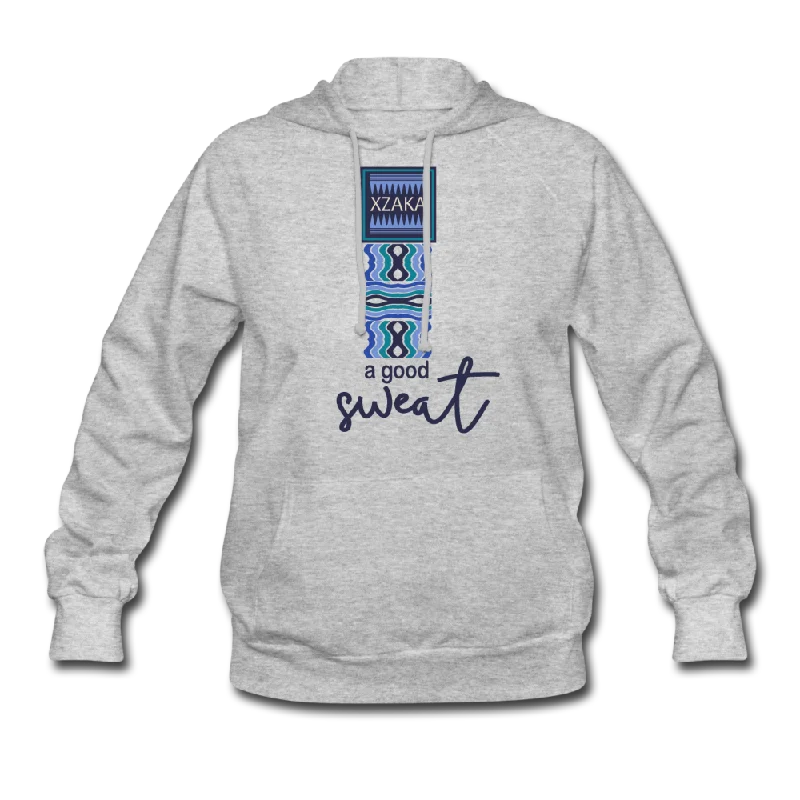 Deep Discounts XZAKA Women  "A Good Sweat" Motivational Hoodie - W1275