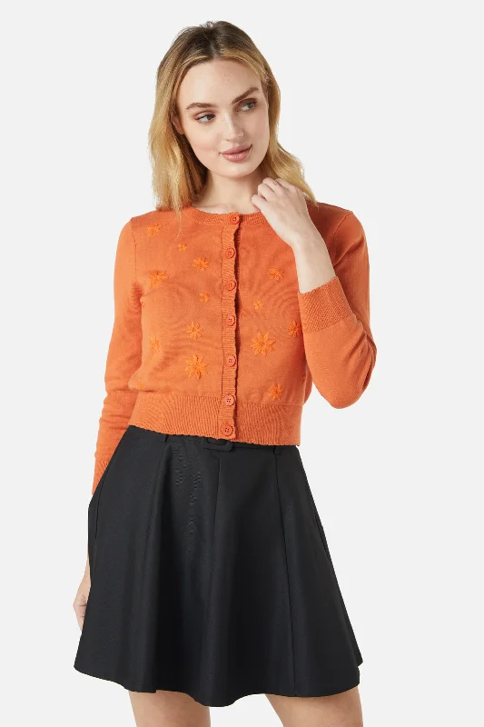 Act Fast Bree Ditsy Emb Cardi