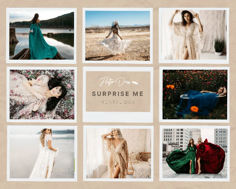 Savings Bonanza Surprise Me- A Dress Rental Box