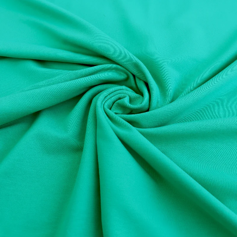 Closeout Sale Organic Cotton French Terry - Jade Green