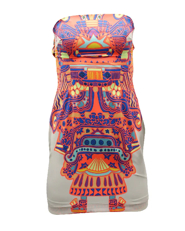 Bonus Savings Mara Hoffman Back-tie Bodycon Mini Dress in Multicolor Polyester