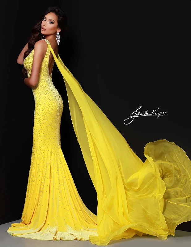 Exclusive Access Johnathan Kayne Cape 2 ROYAL Pageant Formal Wear Detachable Chiffon Cape Accessory Detach