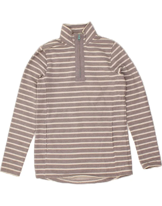 Overstock MOUNTAIN WAREHOUSE Womens Zip Neck Sweatshirt Jumper UK 8 Small Grey