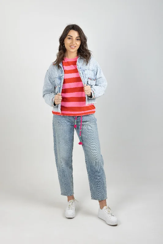 Today’s Deal CROPPED DENIM JACKET SEA STAR