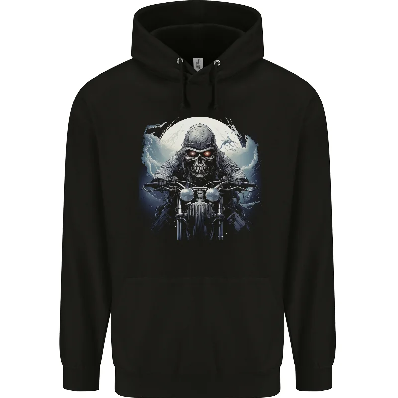 Huge Discounts Skull Biker Motorcycle Motorbike Grim Reaper 22 Mens 80% Cotton Hoodie Huge Discounts Skull Biker Motorcycle Motorbike Grim Reaper 22 Mens 80% Cotton Hoodie