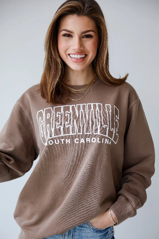 Savings Galore Brown Greenville South Carolina Sweatshirt