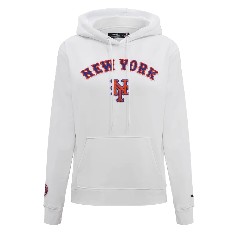 Daily Deals SUDADERA CON GORRO MLB NEW YORK METS CLASSIC ESSENTIALS PARA MUJER