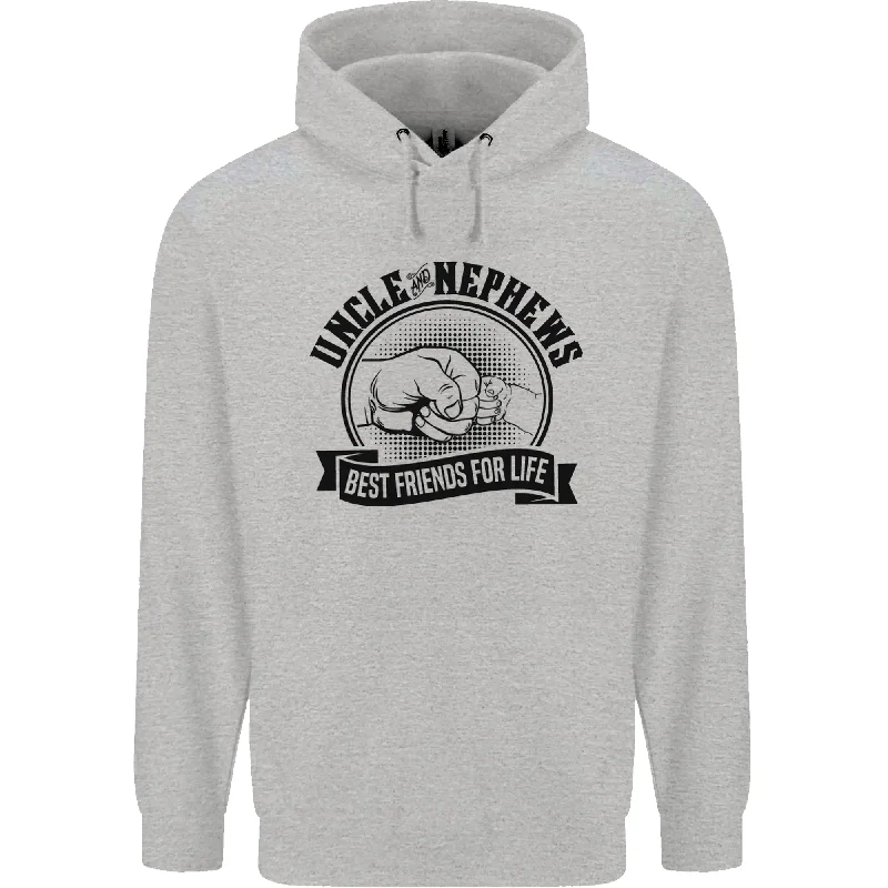 The Best Prices Uncle & Nephews Best Friends Uncles Day Mens 80% Cotton Hoodie
