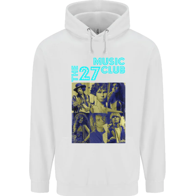 Online Exclusive The 27 Music Club Mens 80% Cotton Hoodie