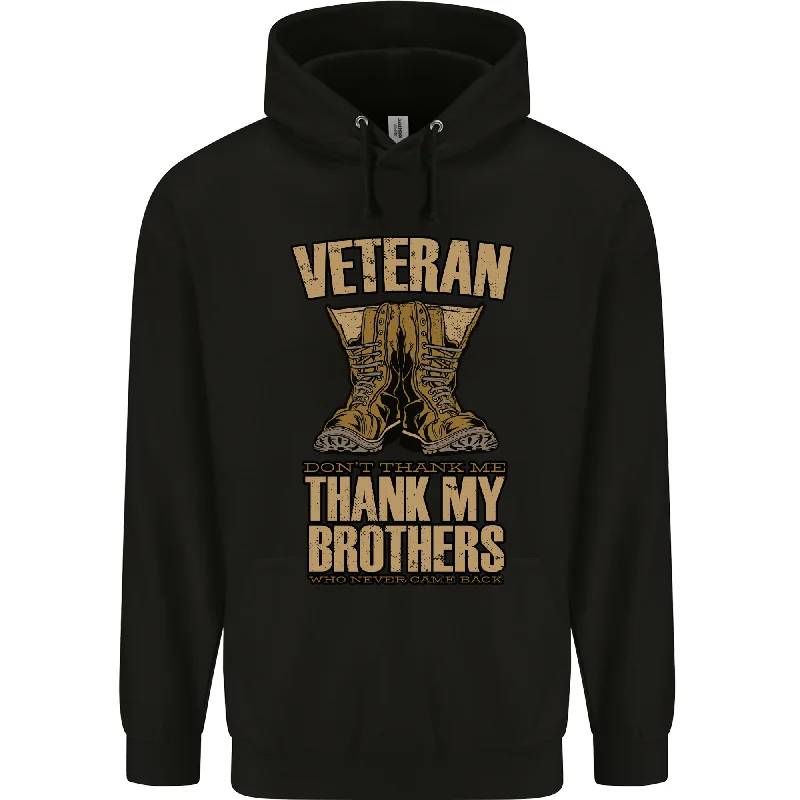 Special Savings Veteran Boots British Army Marines Paras Mens 80% Cotton Hoodie