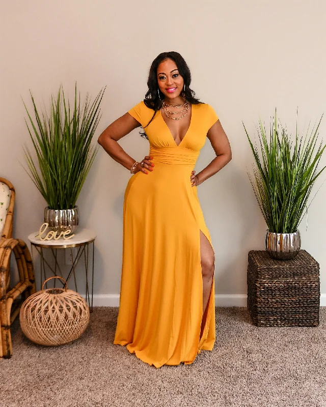 Bargain Bin So Mellow Maxi Dress