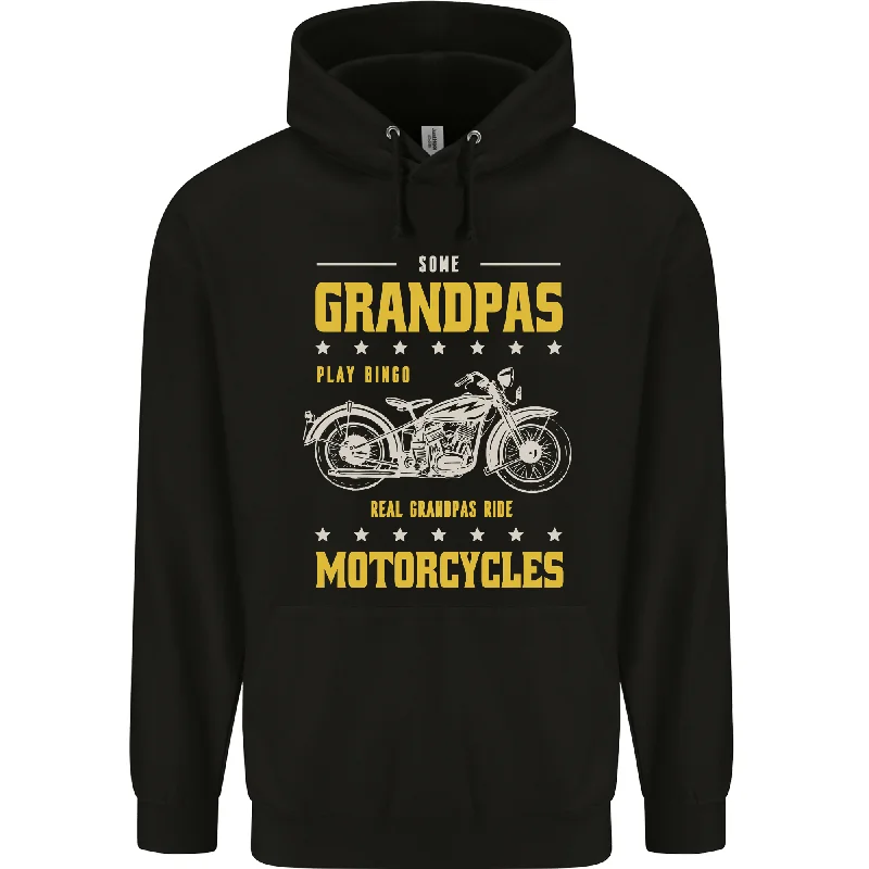 Hot Deal Some Grandpas Funny Biker Motorcycle Bike Mens 80% Cotton Hoodie