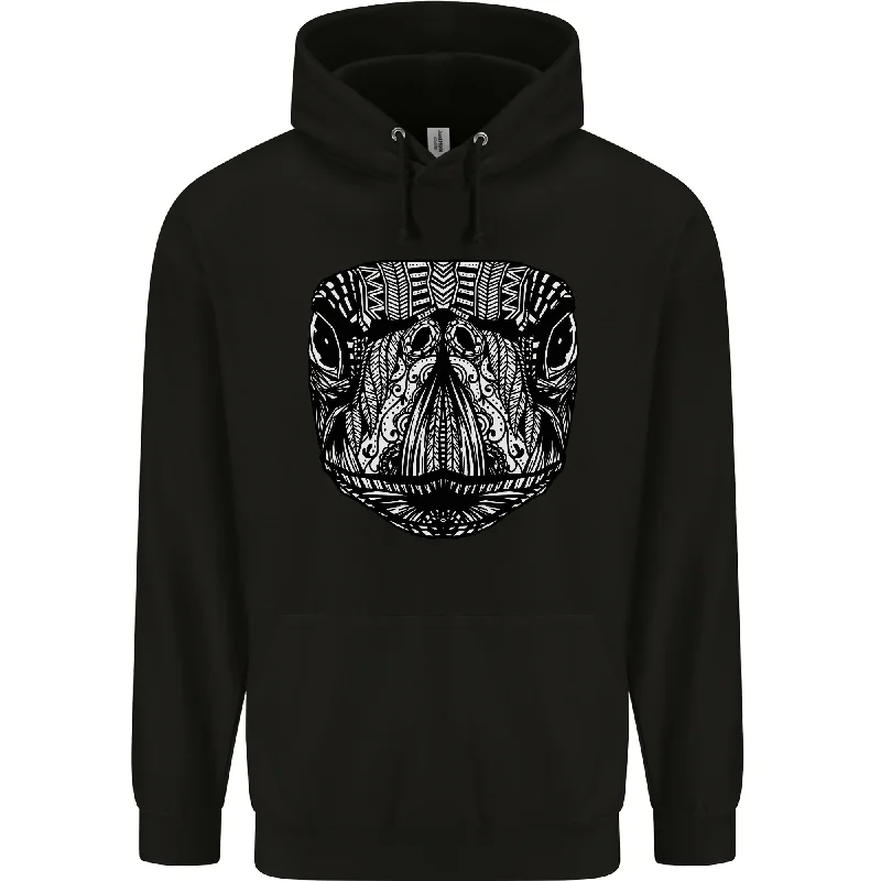 Deal Dash Turtle Mandala Art Tortoise Mens 80% Cotton Hoodie