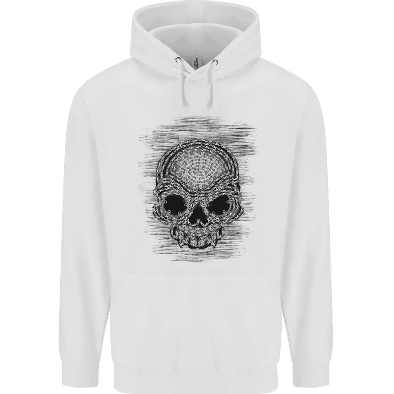 Weekend Deal Skull of Chains Mens 80% Cotton Hoodie