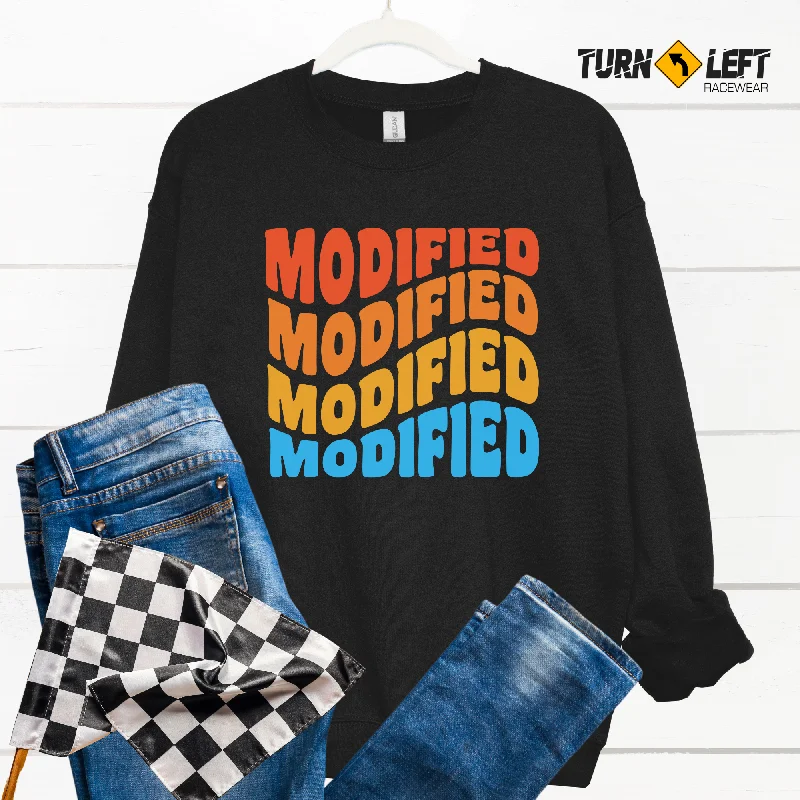 Special Savings Trendy Retro Modified Racing Crewneck Sweatshirt